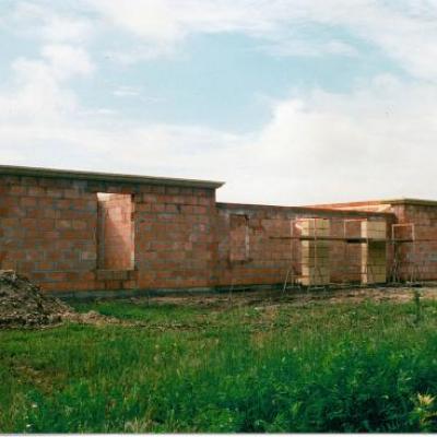 Construction de la mairie en 1996