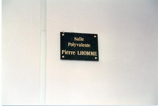 Inauguration de la plaque le 11-11-1994