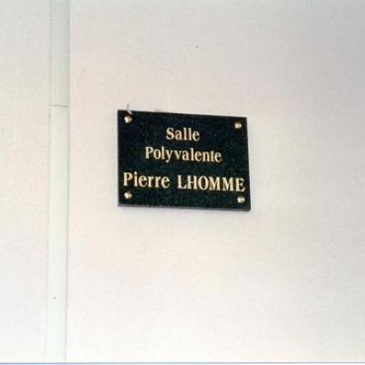 Inauguration de la plaque le 11-11-1994