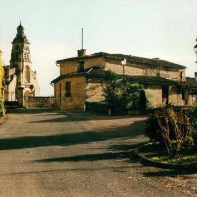 Entrée de Baron avec les maisons qui vont être détruite