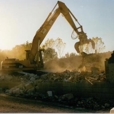 Destruction des maisons