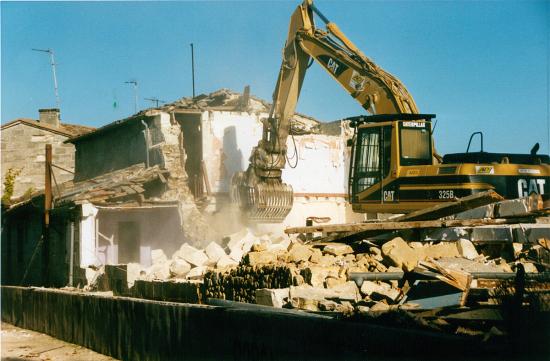 Destruction des maisons