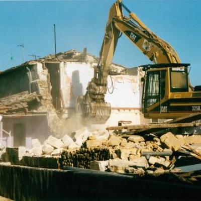 Destruction des maisons