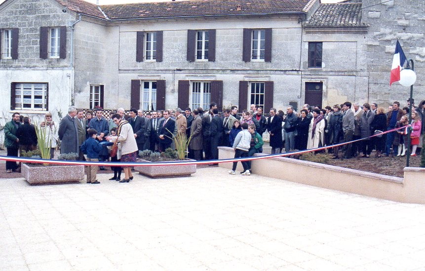 Inauguration salle des fetes 1992