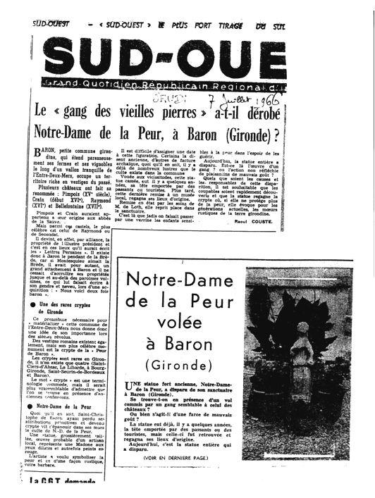 Notre dame de la peur